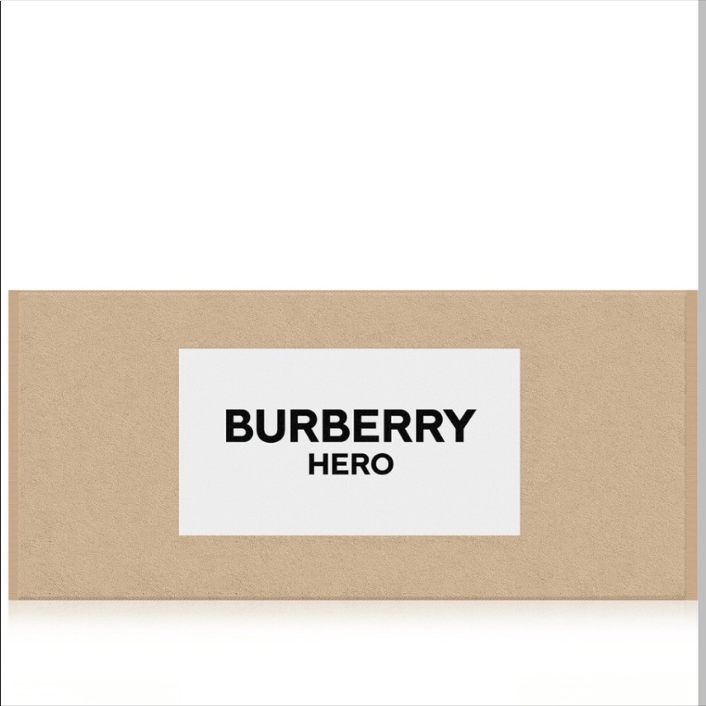 - Burberry towel